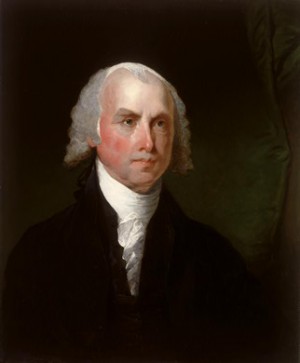 James Madison by Gilbert Stuart, circa 1821