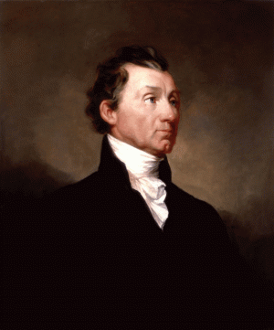 James Monroe by  Samuel Finley Breese Morse, circa 1819